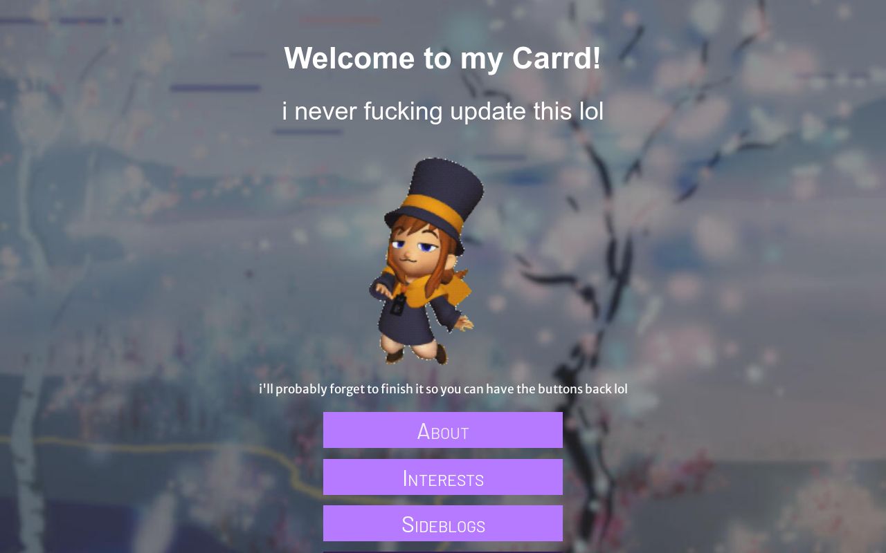 Carrd profile picture for @pitch
